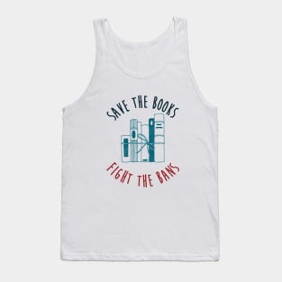 Save the Books, Fight the Bans Tank Top